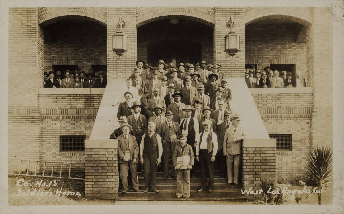 Mess Hall employees at the Soldiers Home, 1929.